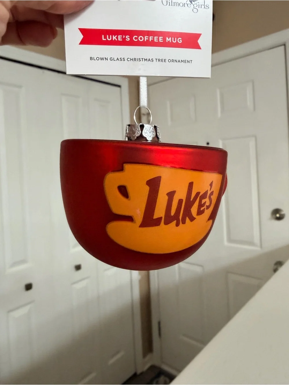 Hallmark Lukes Diner Gilmore Girls Coffee mug ornament